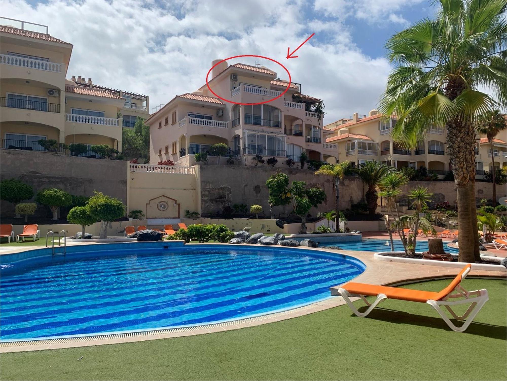 Ferienwohnung Ocean & Golf Vista Retreat San Miguel de Abona Exterior foto